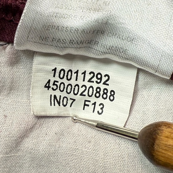 ARIAT Womens Heritage Riding Equestrian Breeches 32R Burgundy Stretch Suede‎ - Picture 11 of 16